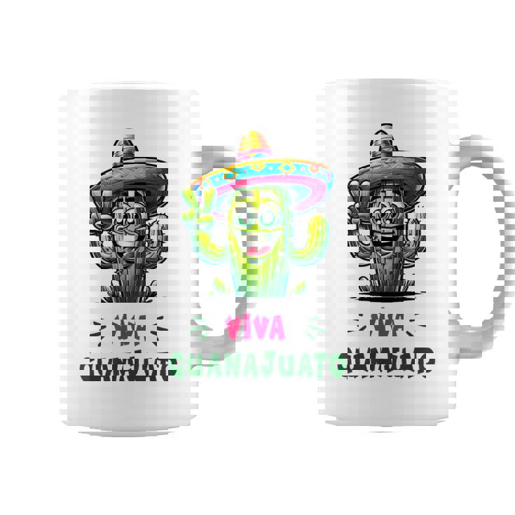 Viva Guanajuato Mexico Cactus ビバ・グアナファト・メキシコ サボテン・ソンブレロ コーヒーマグ