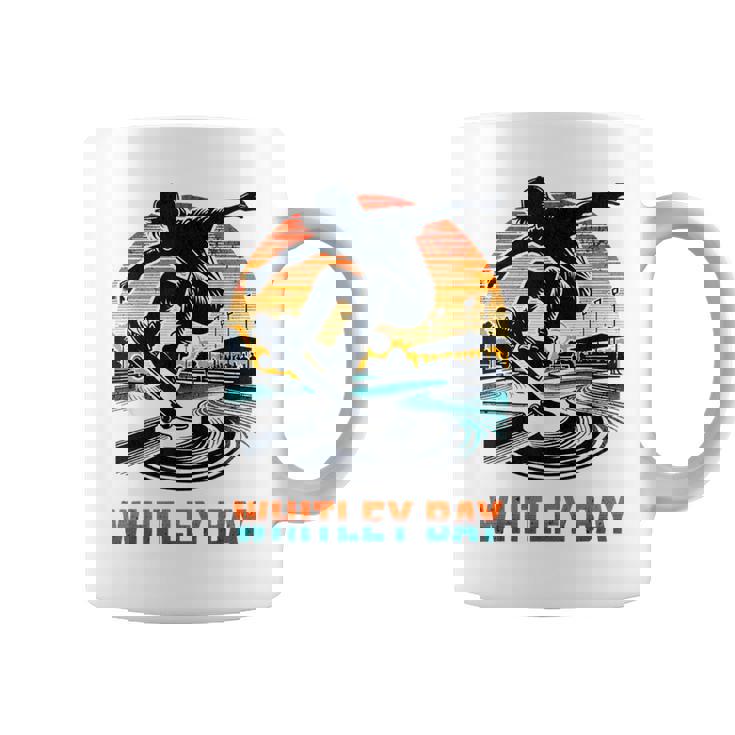 Whitley Baykateboardingグランジ コーヒーマグ