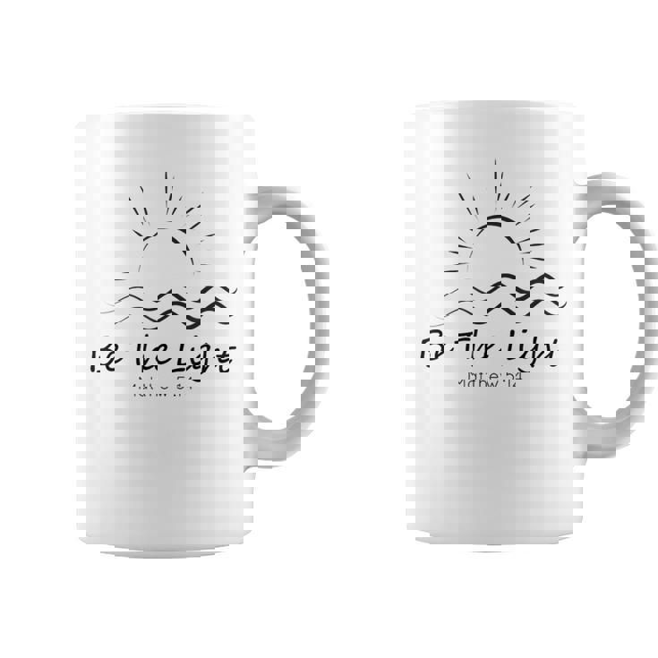 「光あれ」聖書マタイによる福音書第5章14節 コーヒーマグ