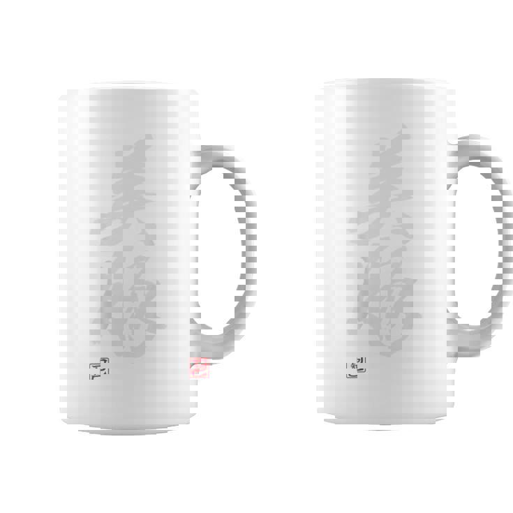 「美豚」おもしろ 筆文字 バック服 面白い文字入り コーヒーマグ