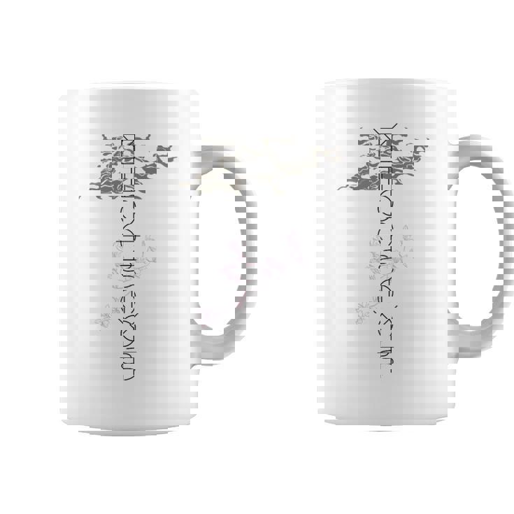 「麒麟に似た雲／とほかみえみため」 言霊 ホツマ文字 ヲシテ文字 とほかみゑひため 龍神 開運 お守り バックプリント コーヒーマグ