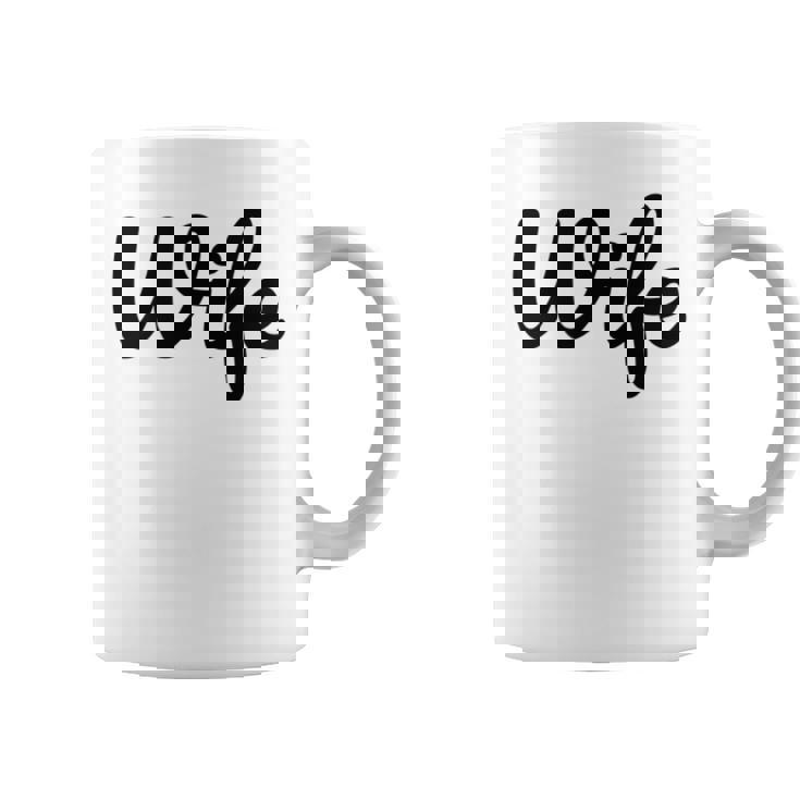 【Wife】妻 嫁 奥さん シンプル おしゃれ 英語 英文字 夫婦お揃い 結婚祝い カップル ペアルック おもしろ ペア コーヒーマグ