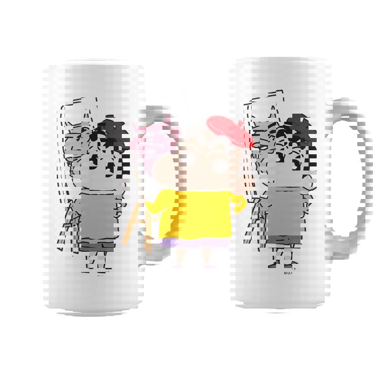 【まんが】クレヨンしんちゃん お絵描きしんちゃん コーヒーマグ