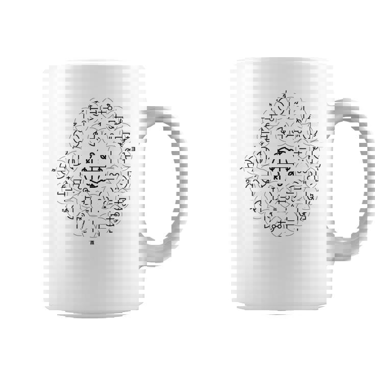 【カタカムナ 第4首】神代文字 スピリチュアル 言霊 癒し ヒーリング 面白い おもしろ お守り 開運 古代 文字 コーヒーマグ