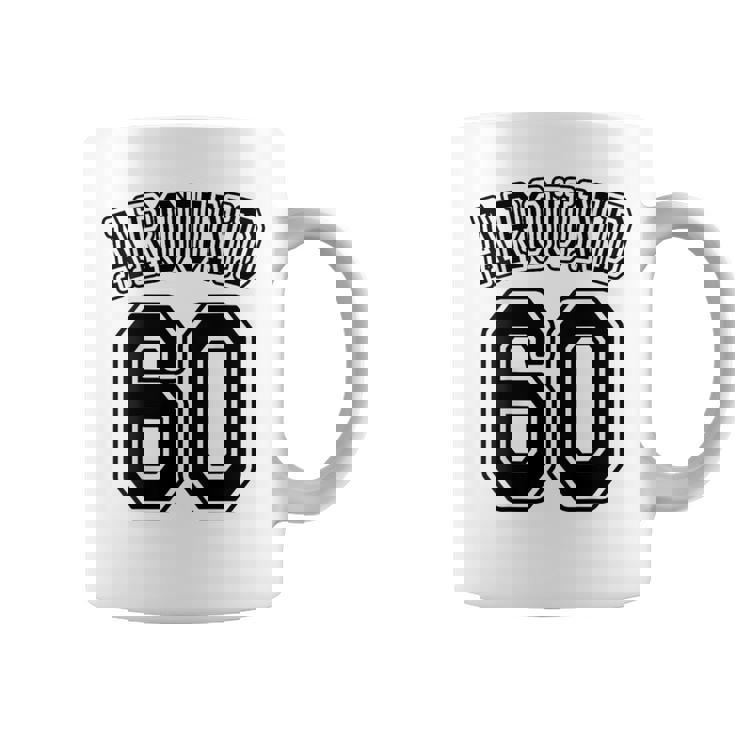 【バックプリント・背中側】Around 60 還暦 アラカン アラウンド 六十歳 お誕生日 60代 面白 コーヒーマグ