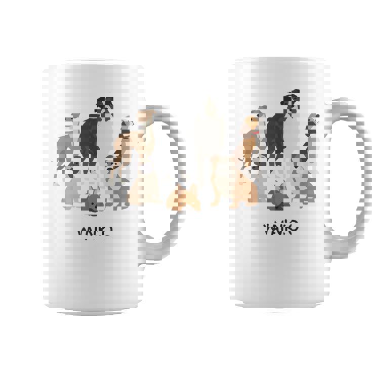 いぬ わんこ 大集合 イラスト おしゃれ シンプル かわいい 手書き 犬飼い 犬好き 女性 男性 犬柄 コーヒーマグ