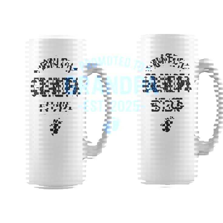 おじいちゃんに昇進 2025 もうすぐ、初めての祖父 コーヒーマグ