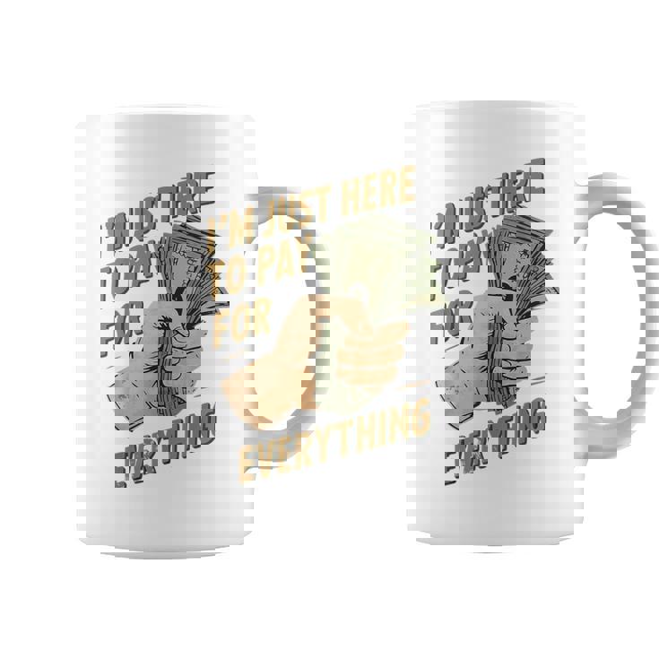 おもしろいママとパパが払うもの全部払うためにここに来たんだ コーヒーマグ