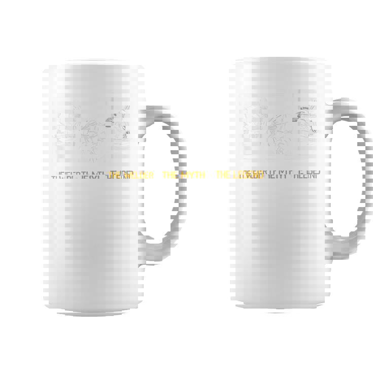 メンズ バックプリント お父さん 溶接工 神話 伝説 コーヒーマグ