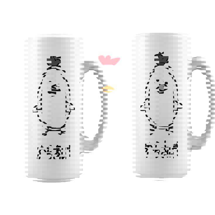 からあげ チキンイラストデザイン コーヒーマグ