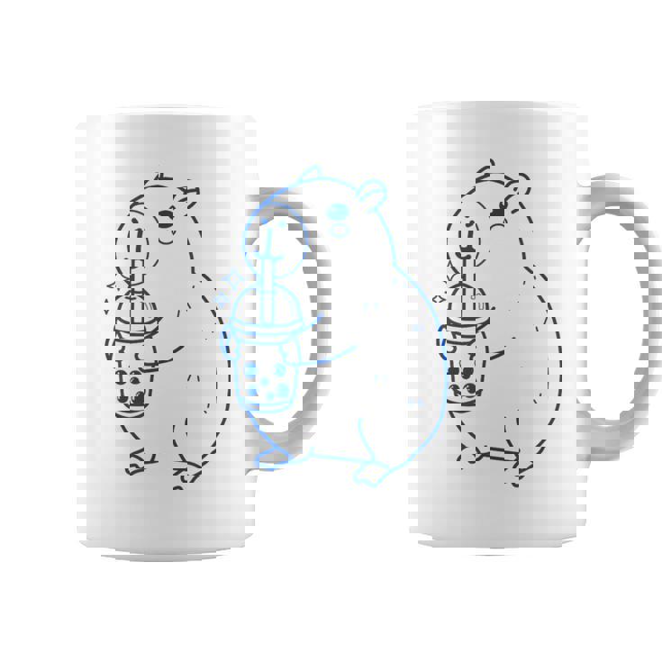 かわいい カピバラ ノベルティ グラフィック ボバティー ミルクセーキ ミルクティー コーヒーマグ