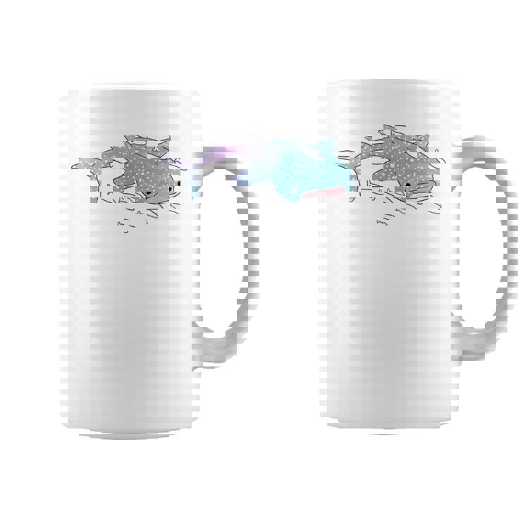 かわいい カワイイ エステ ブルー ジンベラ サメ 海 ギフト コーヒーマグ