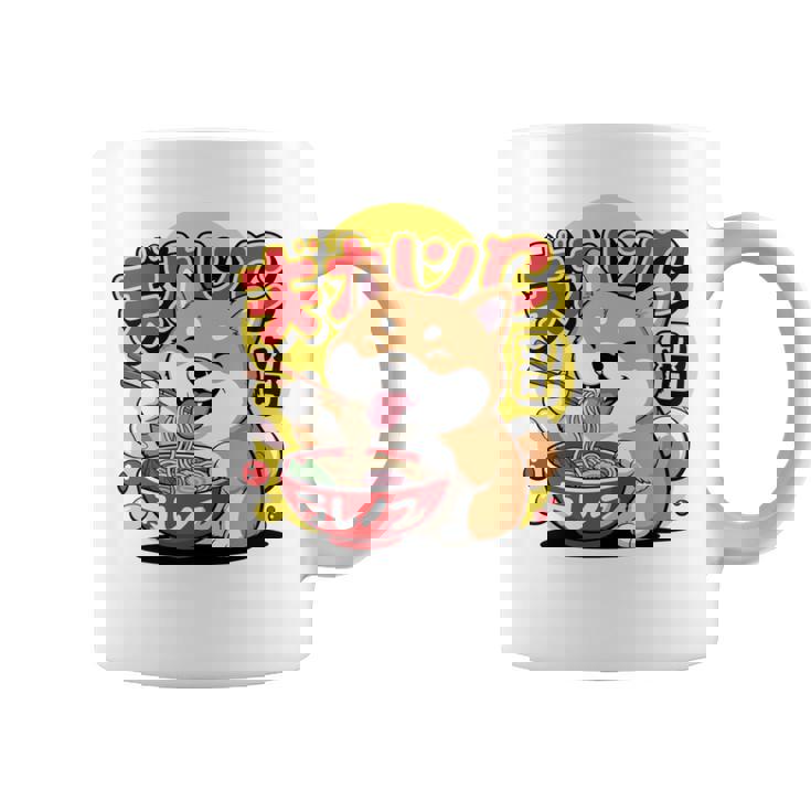 かわいい 柴犬 ラーメン好き おもしろい 日本犬 長袖tシャツ コーヒーマグ