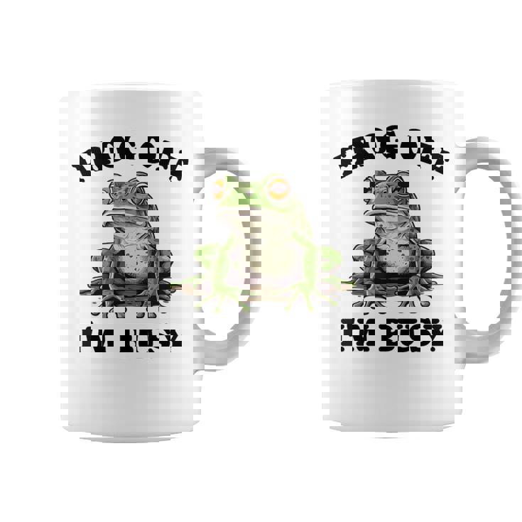 かわいいカエルデザイン コーヒーマグ