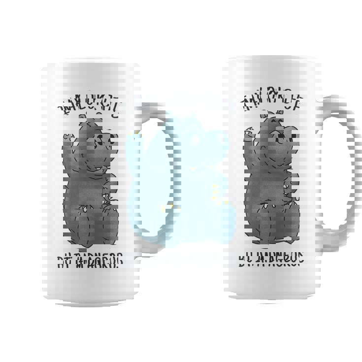 かわいいグレーカバ コーヒーマグ