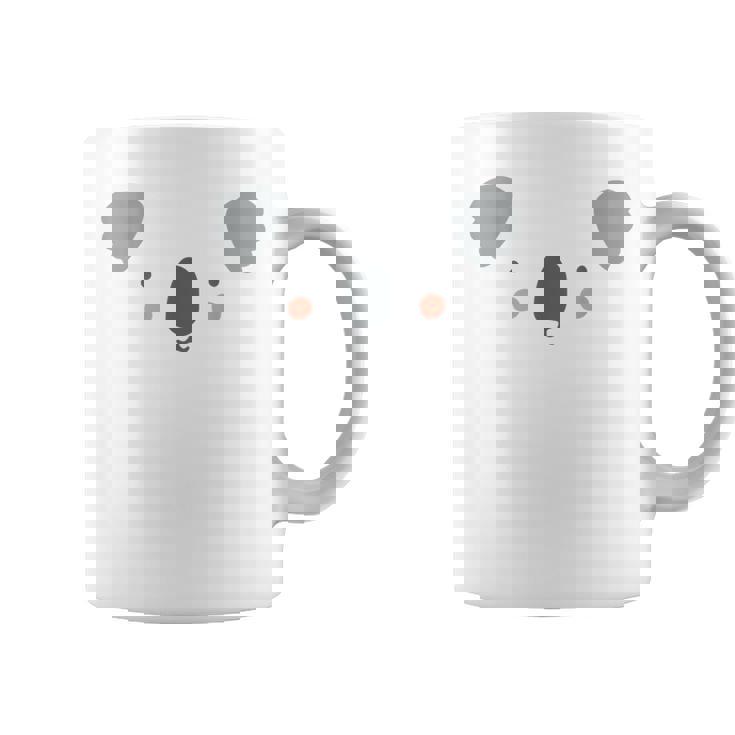 かわいいコアラ顔ハロウィンコスチューム コーヒーマグ