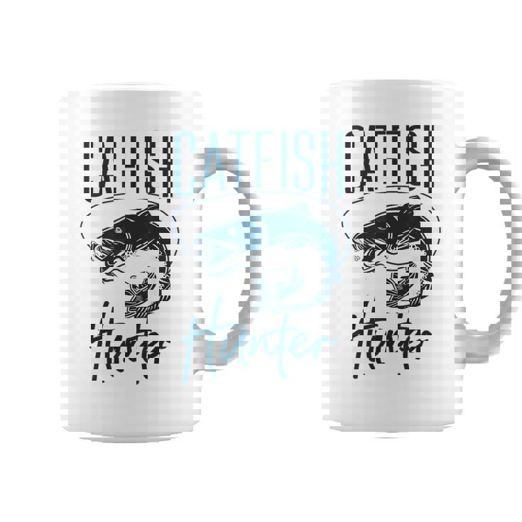 かわいいナマズハンターデザイン ナマズ農家へのギフトアイデア コーヒーマグ