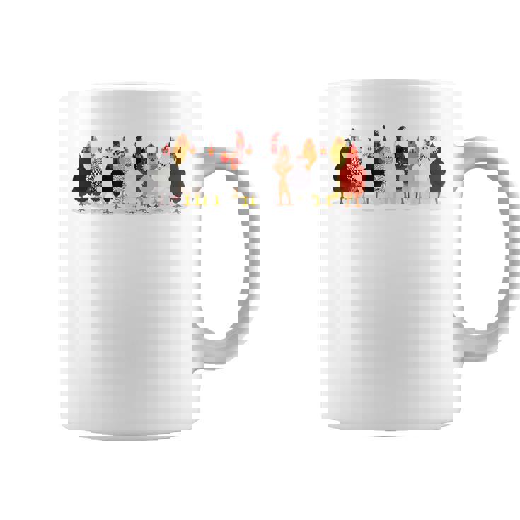 かわいい鶏 洋画 恋 春 パステル コーヒーマグ