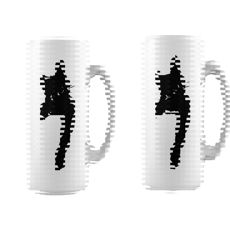 かわいい黒猫tシャツ ユニセックス コーヒーマグ