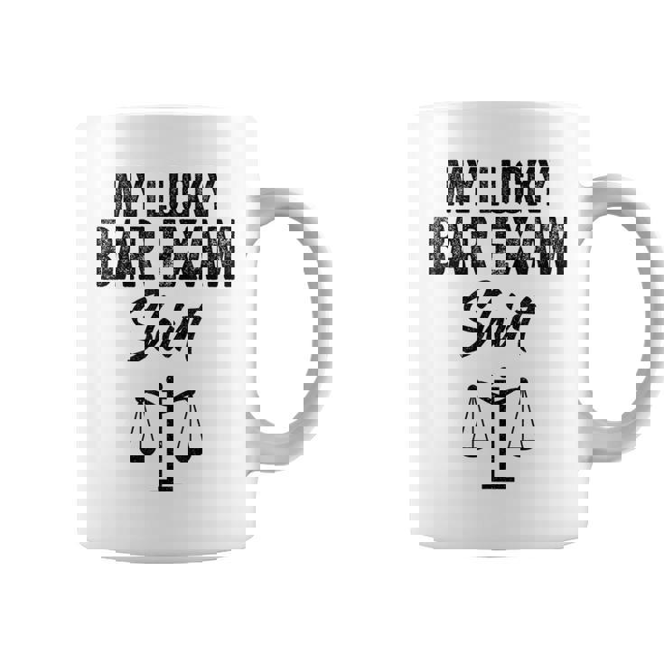 これは私のラッキーバー試験シャツ面白いラッキーバー試験 コーヒーマグ