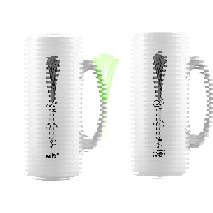 ねぎ 葱 顔 イラスト かわいい おもしろ 面白い 簡単 シンプル ゆるい 野菜 コーヒーマグ