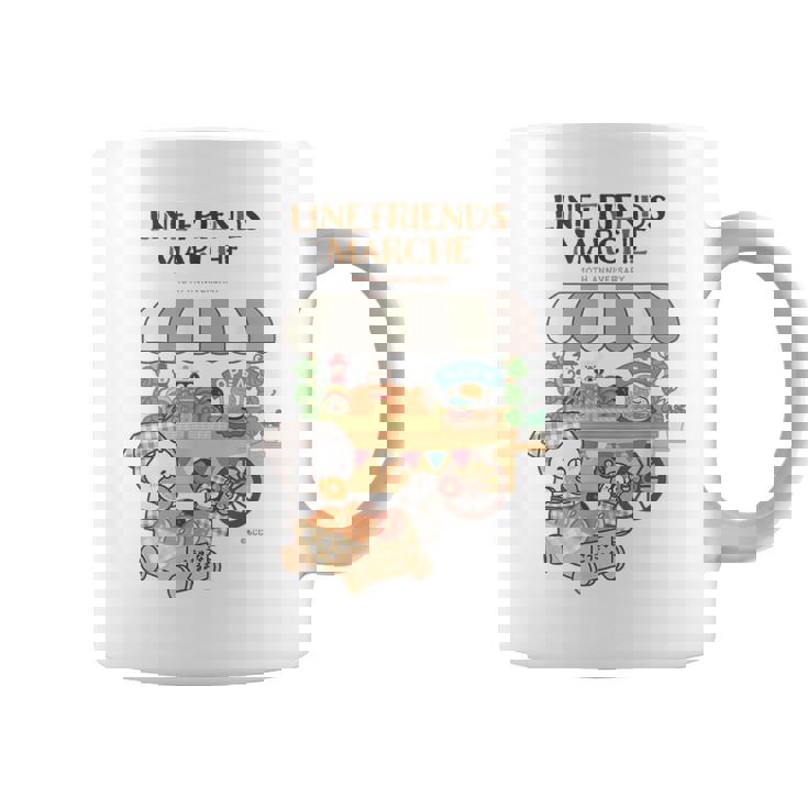 ねこぺん日和 ドーナツ屋さんロゴ付 コーヒーマグ