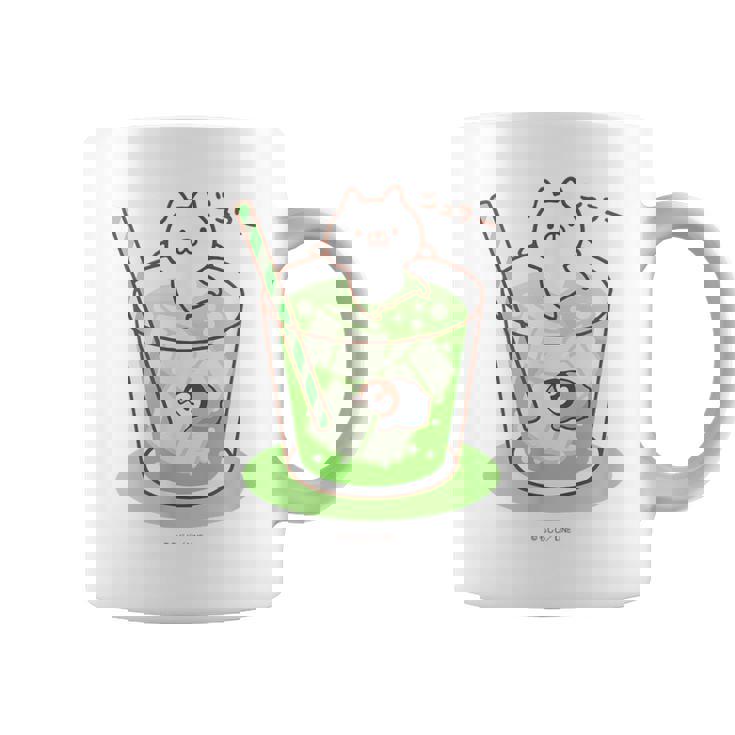 ねこぺん日和 メロンソーダ コーヒーマグ