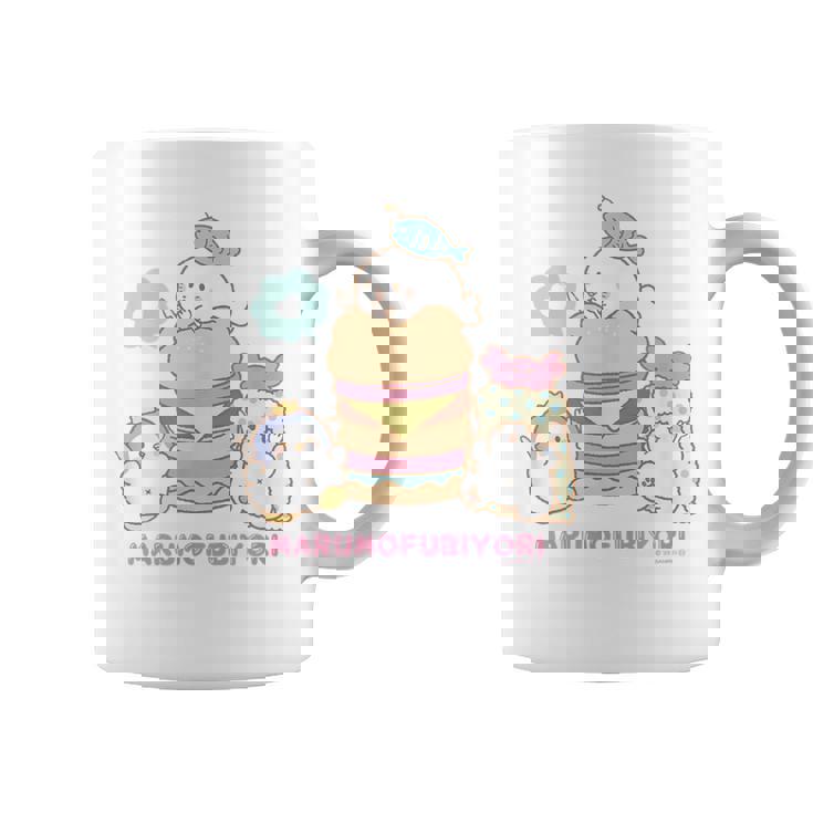 まるもふびより ハンバーガー コーヒーマグ