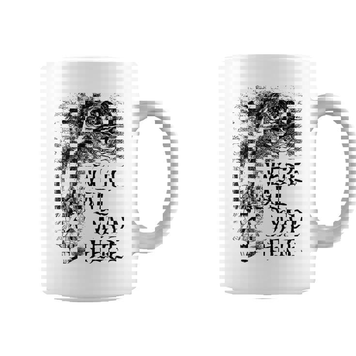 みんな怒ってるよ不思議の国のアリス コーヒーマグ