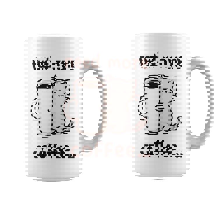 もっとコーヒーが必要だよ、可愛い猫ちゃん コーヒーマグ