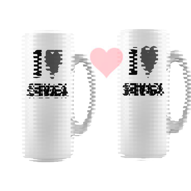 アイハート 島田 Japan Love 日本土産 コーヒーマグ