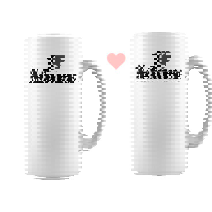 アイラブハートメルボルンオーストラリア コーヒーマグ