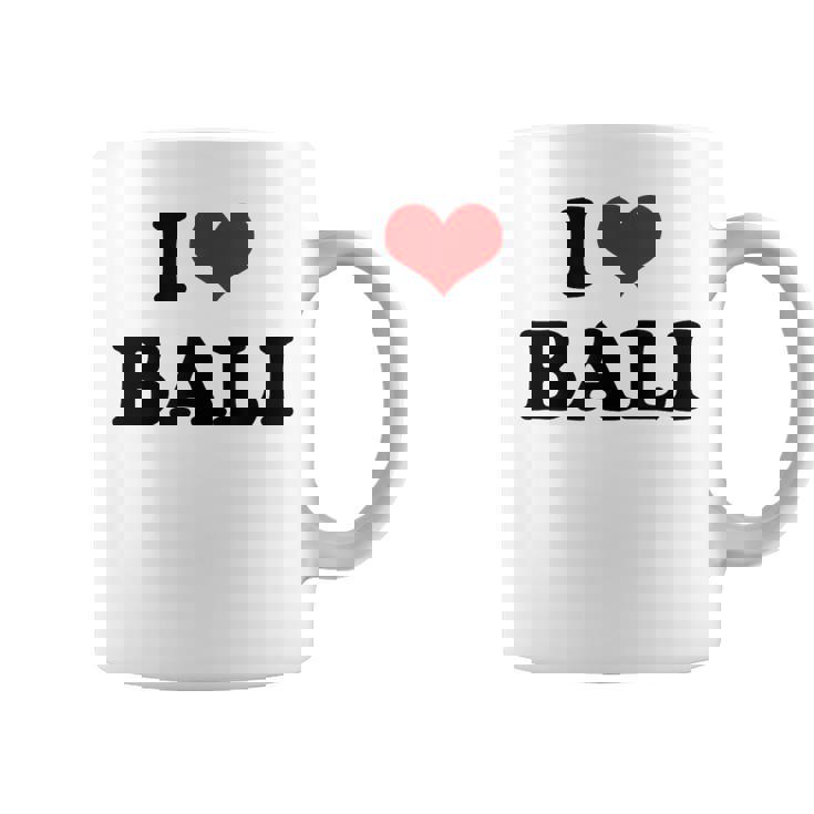 アイラブバリハートバリバケーション コーヒーマグ