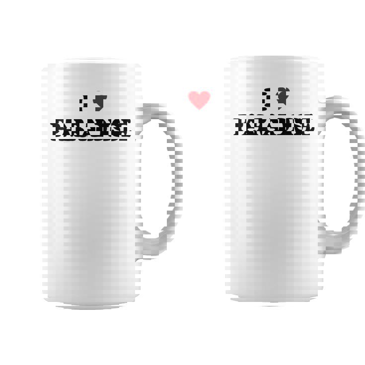 アイ・ハート Usa シティ-アイ・ラブ・パラダイス コーヒーマグ