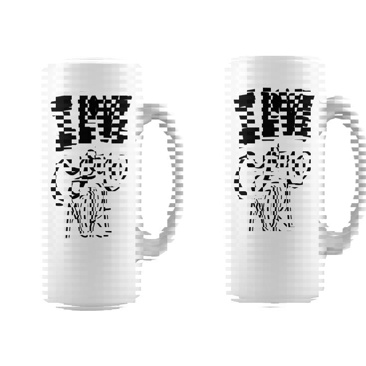 アイ・ラヴ・ユー 長袖tシャツ コーヒーマグ