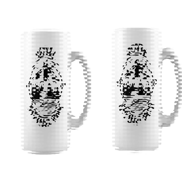 アカディア国立公園 メイン州 山 自然 ハイキング ヴィンテージ コーヒーマグ