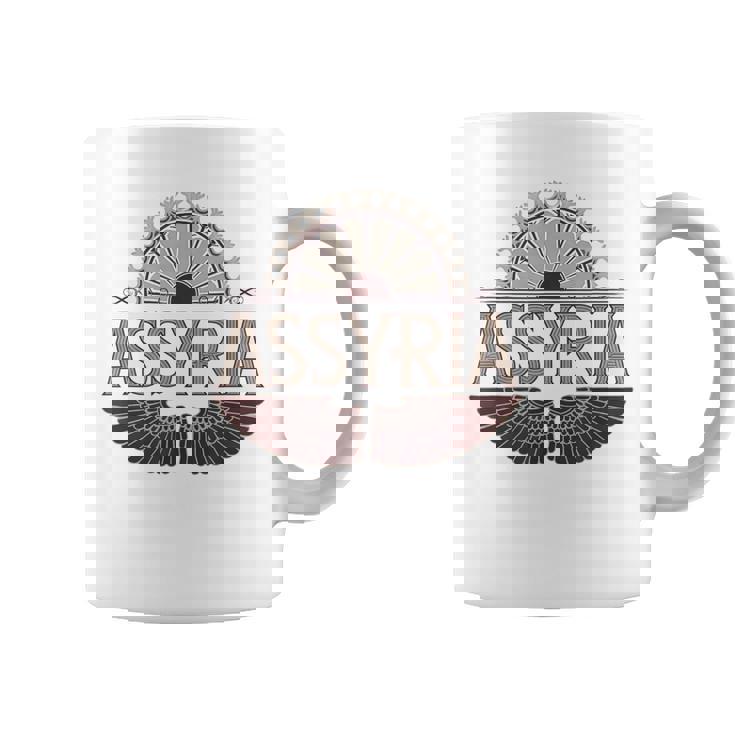 アッシリア 古代アッシリア帝国のシンボル コーヒーマグ