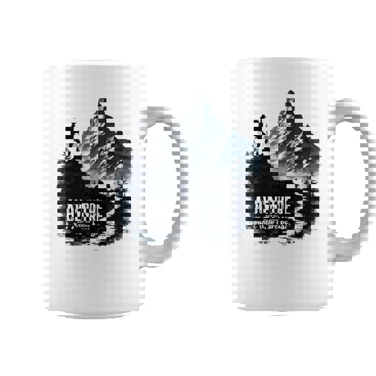 アドベンチャー バグ アウトドア キャンプ ハイキング 面白い 自然 グラフィック コーヒーマグ