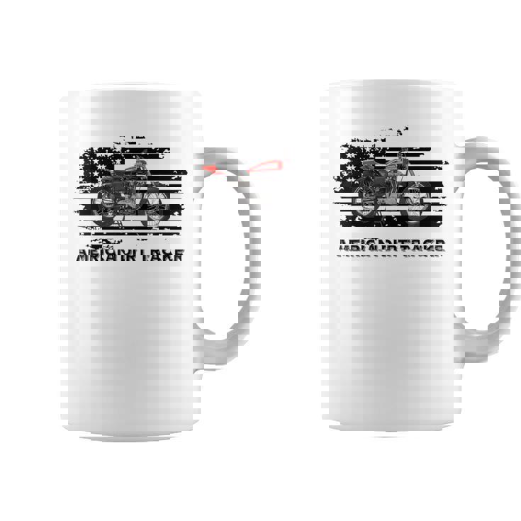 アメリカンダートトラッカー フラットトラックレーサー ダートトラック メンズ ボーイズ コーヒーマグ