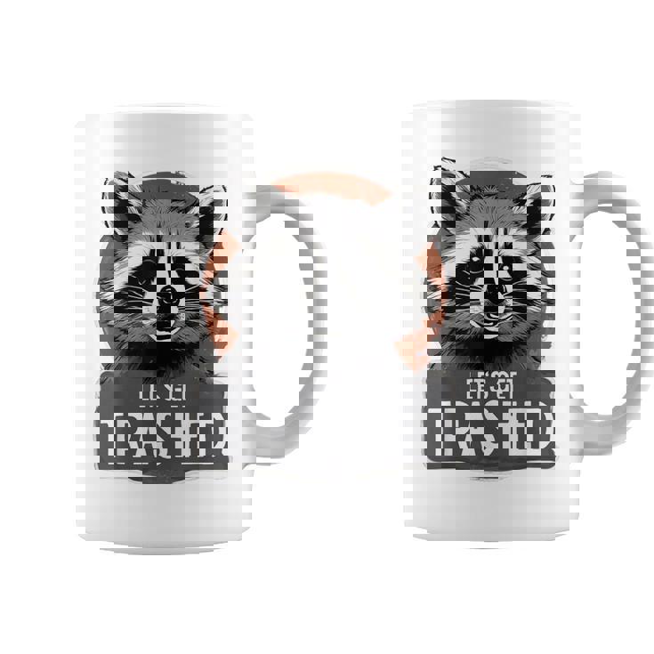 アライグマコスチュームtシャツ グルービー Let's Get Trashed コーヒーマグ