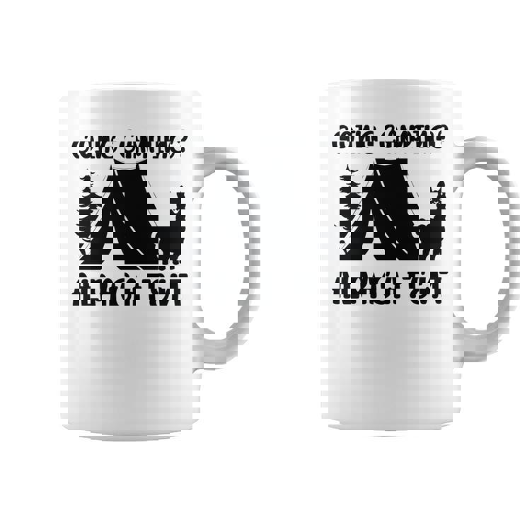 アルパカ キャンプ 恋人 テント キャンパー 行楽 キャンプ アルパカ 長袖tシャツ コーヒーマグ