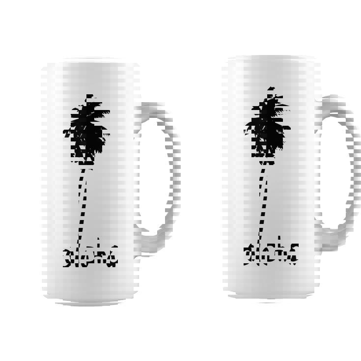 アロハ ハワイ ハワイアン ヤシの木 コーヒーマグ