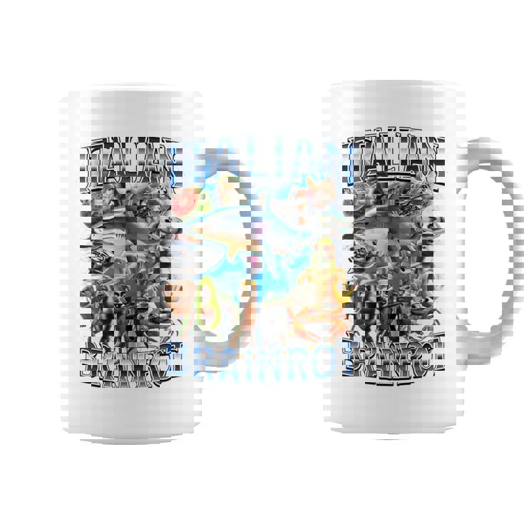 イタリアンブレイン 長袖tシャツ コーヒーマグ