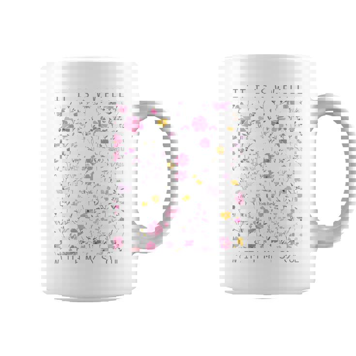 イット・イズ・ウェル・ウィズ・マイ・ソウル コーヒーマグ