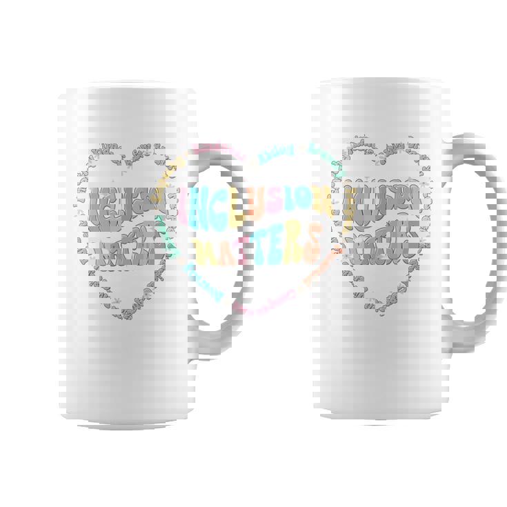 インクルージョン マターズ 自閉症 意識 スピード 教師 優しさ 長袖tシャツ コーヒーマグ