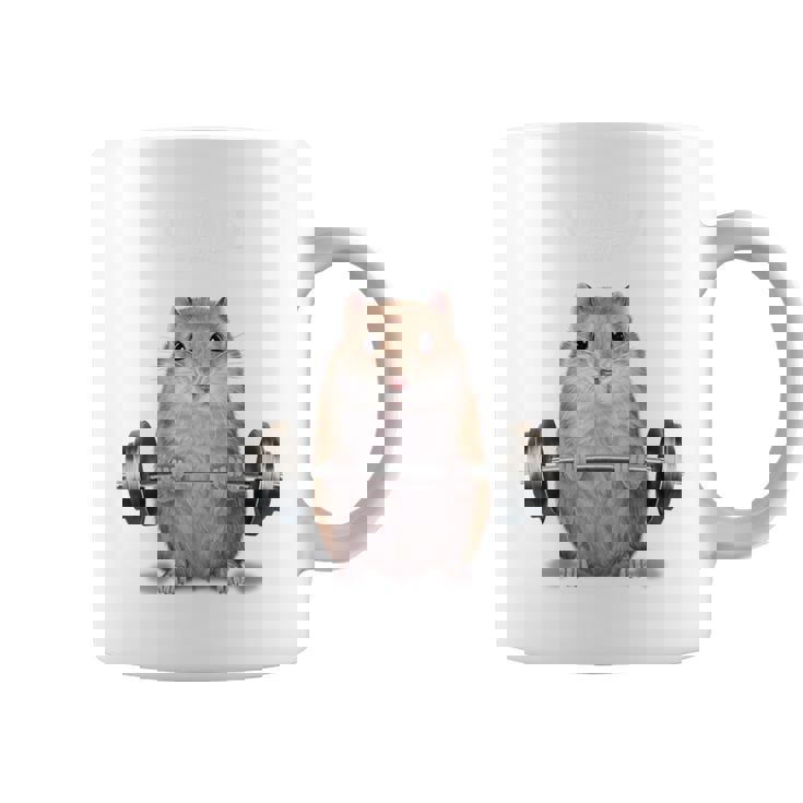 ウェイトリフティング 筋トレ バーベル やる気がないなら家に帰れ ジャンガリアンハムスター コーヒーマグ