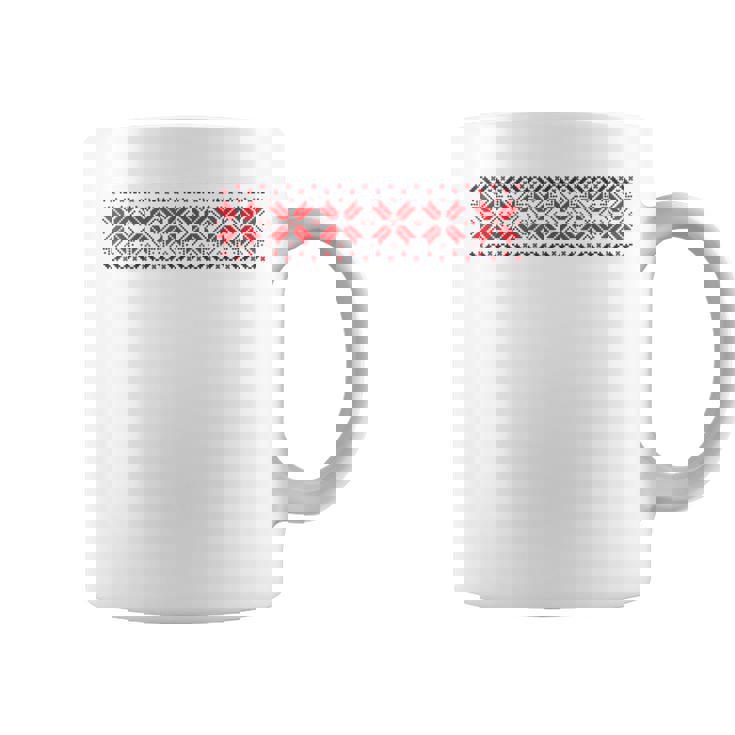 ウクライナの刺繍入り民族コスチュームyshyvanka ウクライナ コーヒーマグ