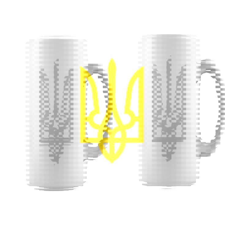 ウクライナ大統領ヴォロディミル・ゼレンスキー ウクライナエンブレム コーヒーマグ