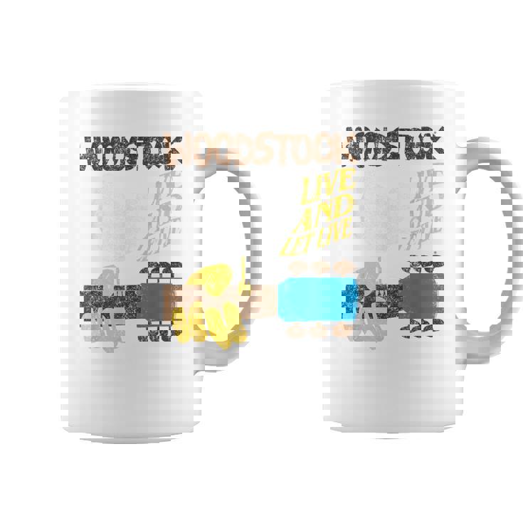 ウッドストック・ライブ・アンド・レット・ライブ コーヒーマグ