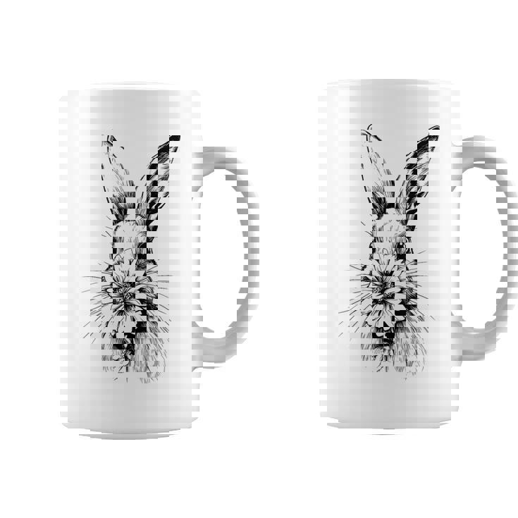 ウッドランド バニー コテージコア 花 春 素朴なイースター コーヒーマグ